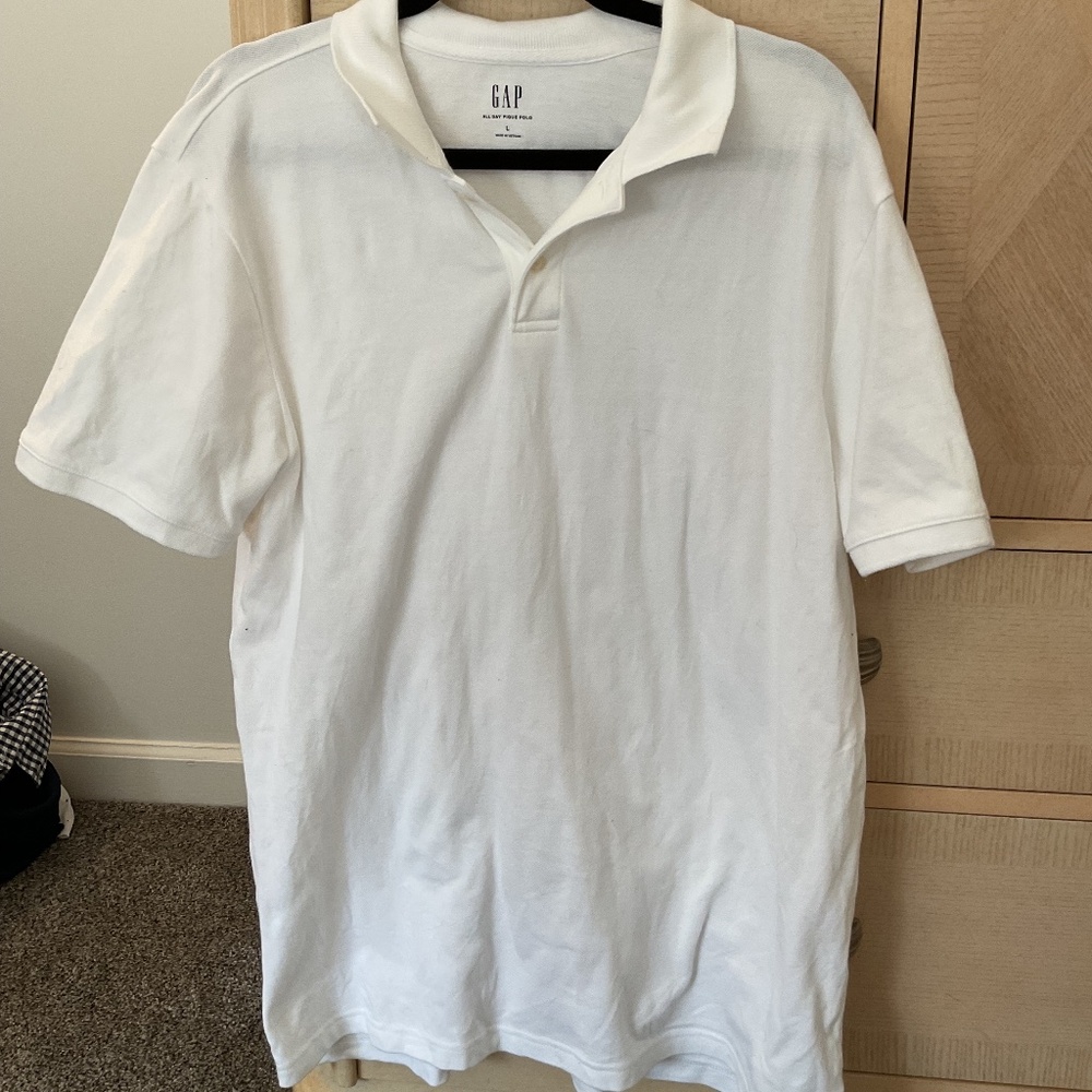 Men’s Gap Polo T-Shirt - White